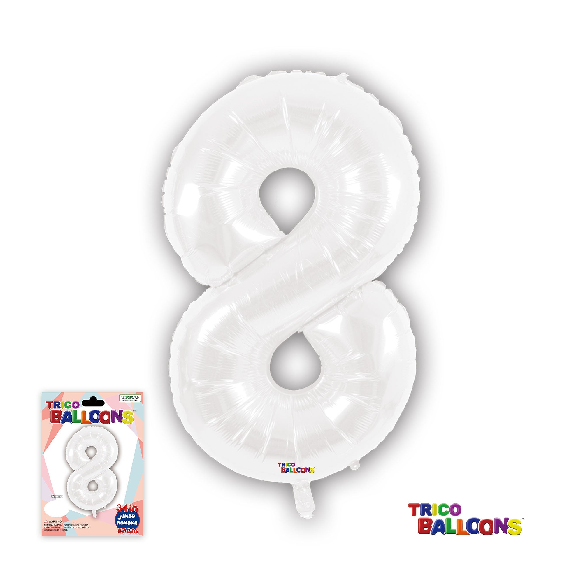 34IN WHITE SS BL