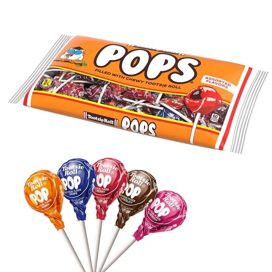 10.125OZ TOOTSIE ROLL POP BAG