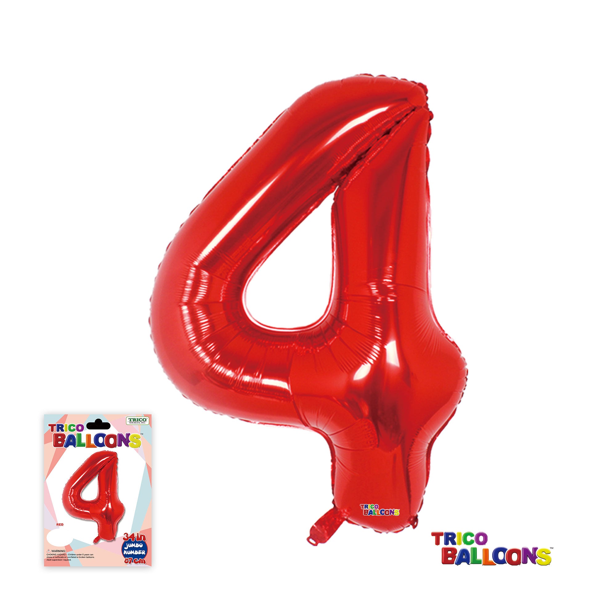 241 34IN RED 4 SS HELIUM SVR P