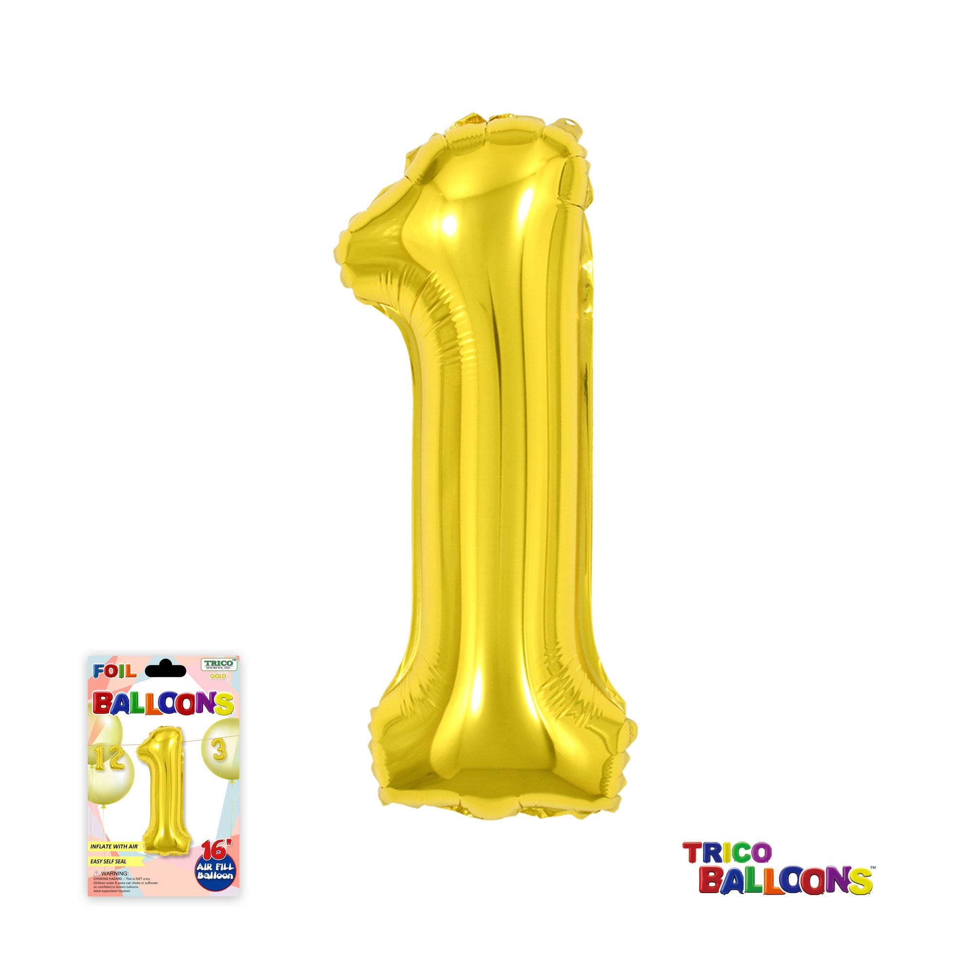 #1 A/F GOLD 16"