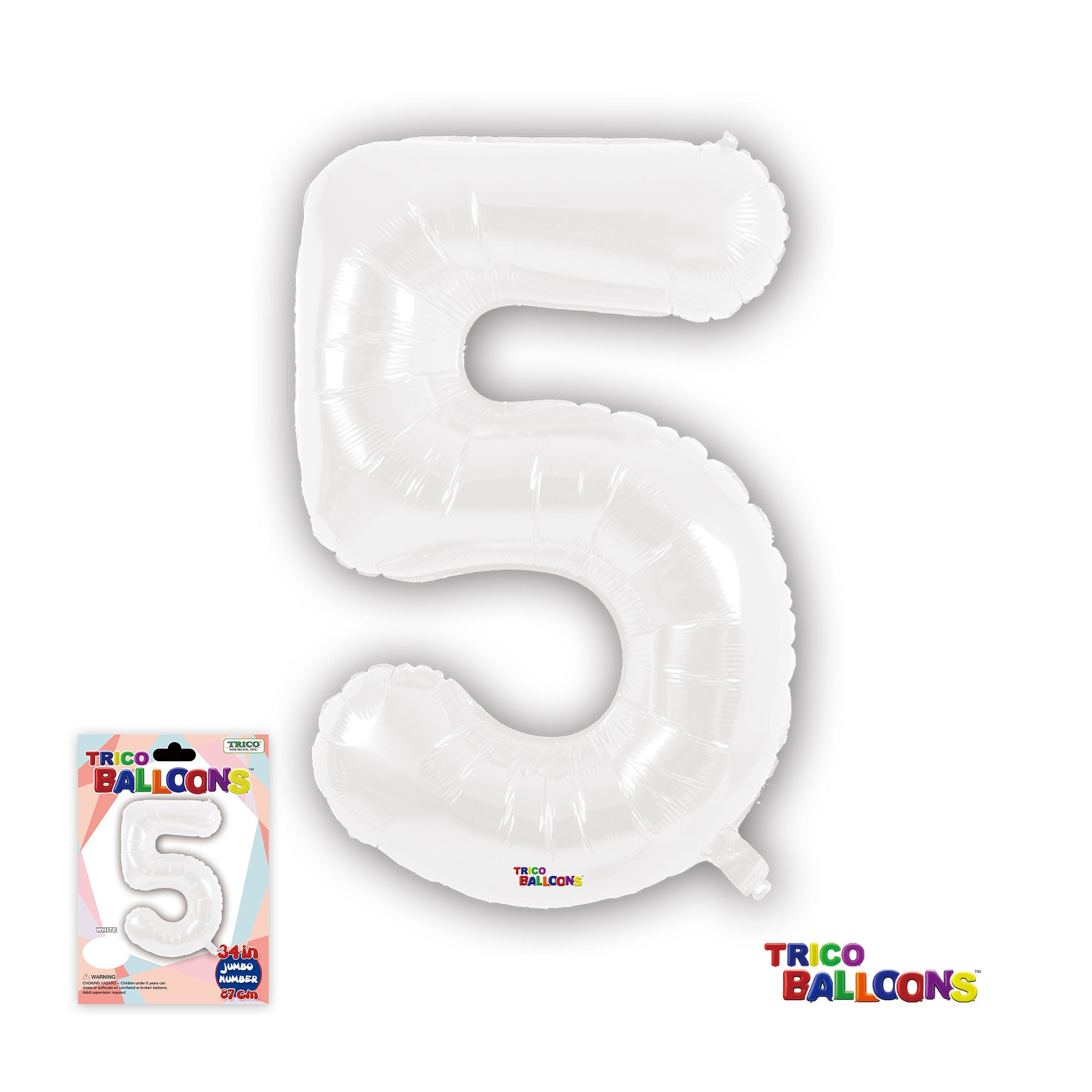 34IN WHITE SS BL