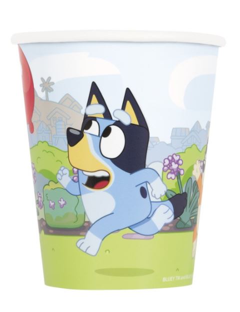 BLUEY PAPER CUPS