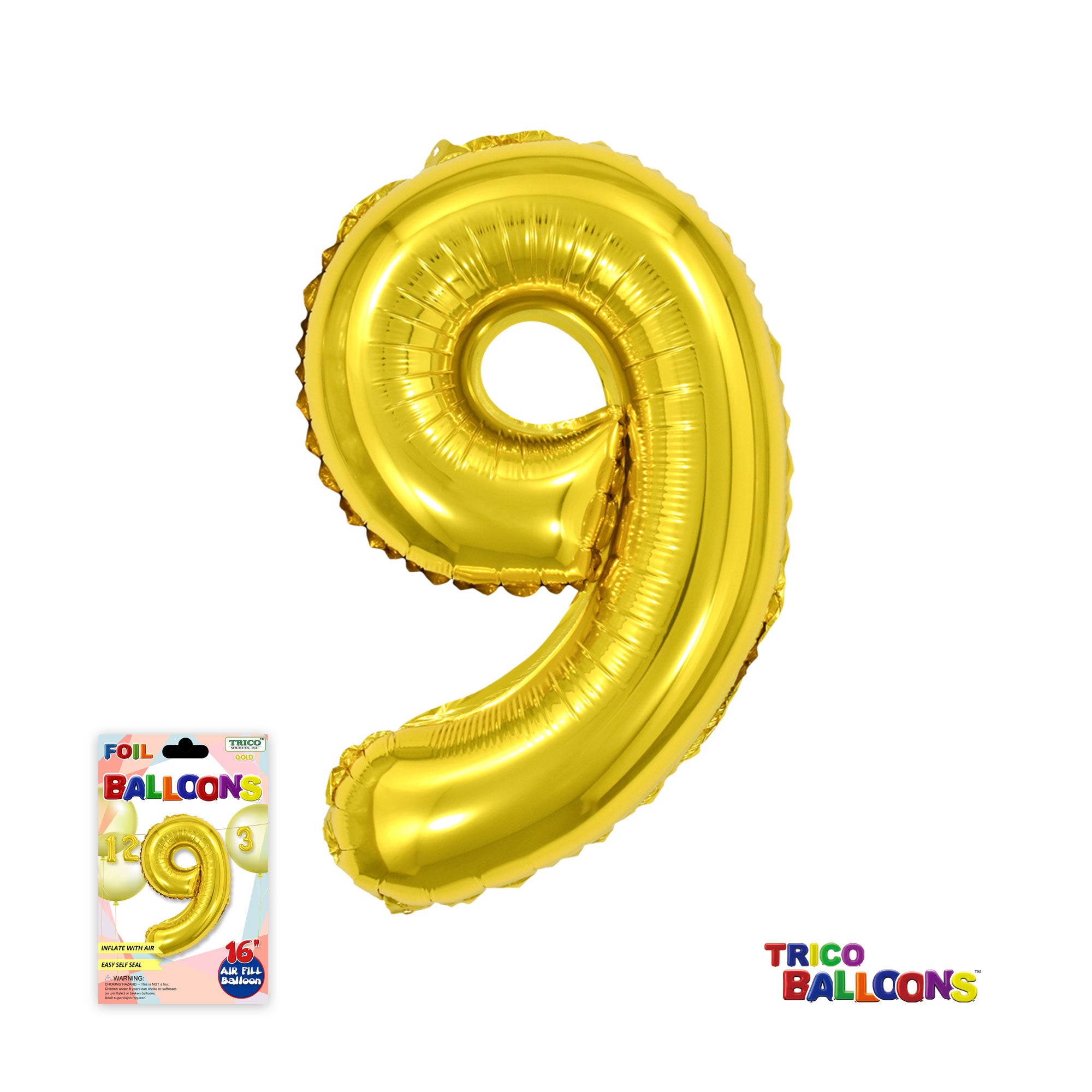 #9 A/F GOLD 16"