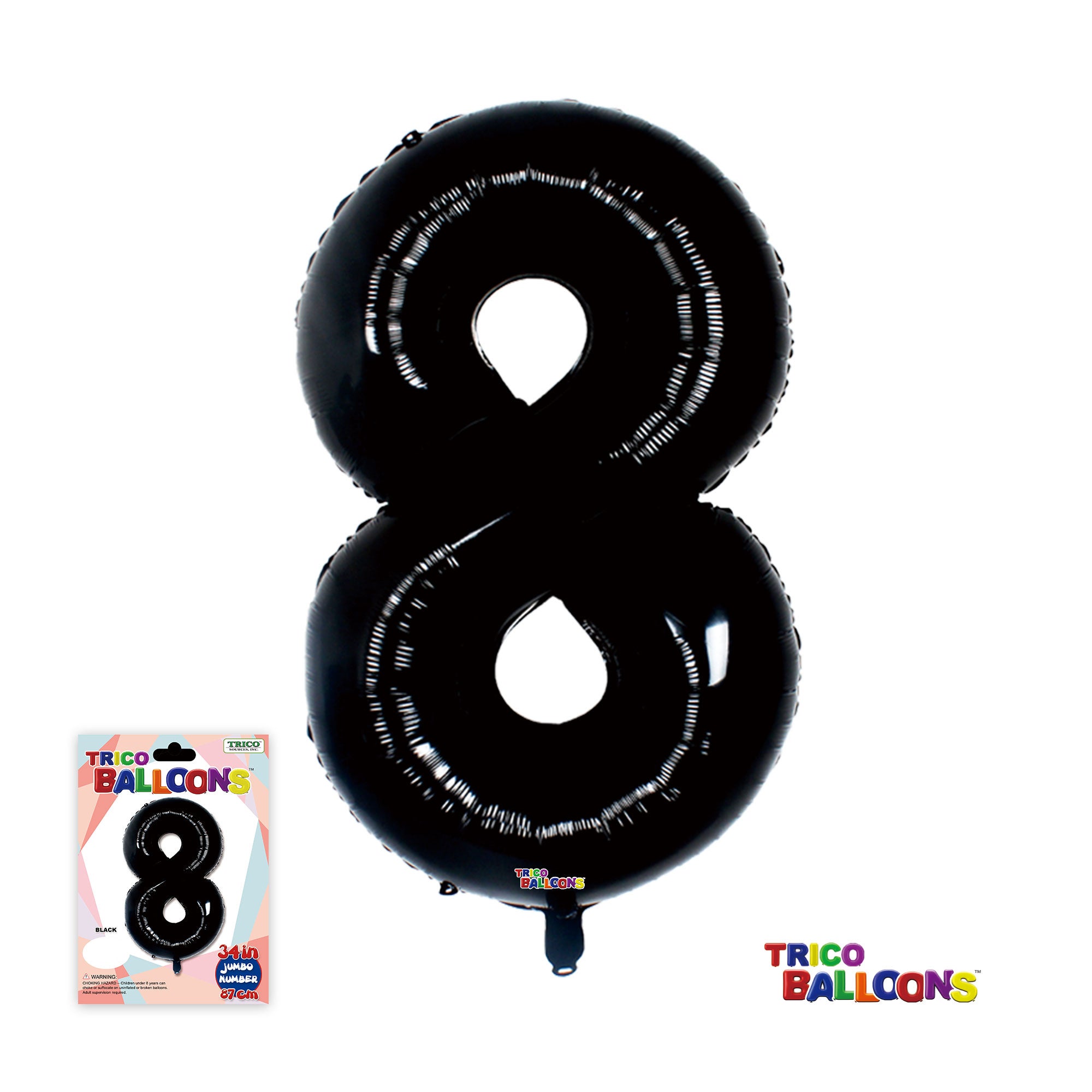 439 34IN BLK 8 SS HELIUM SVR P