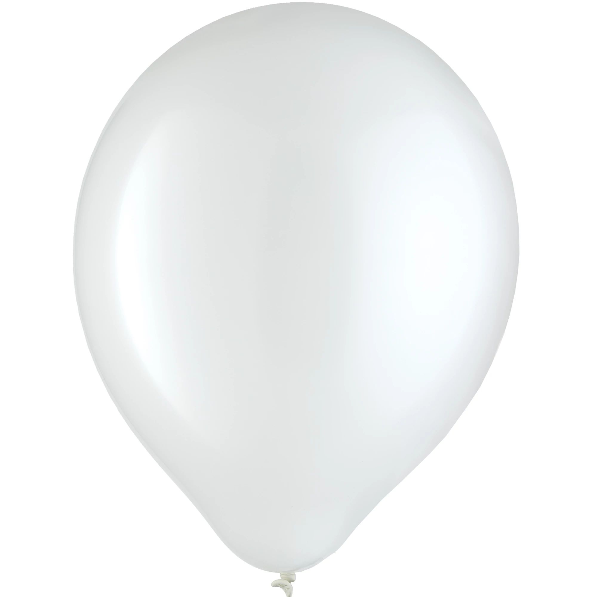 72ct White Latex Balloons
