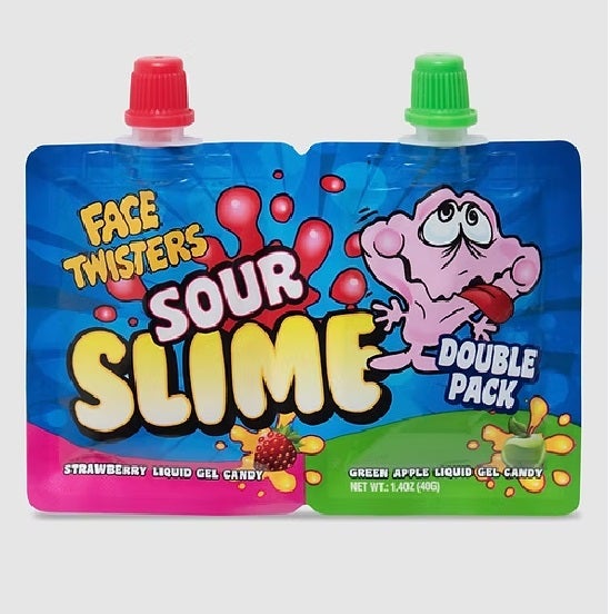 1.4OZ CANDY FACE TWISTER SLIME