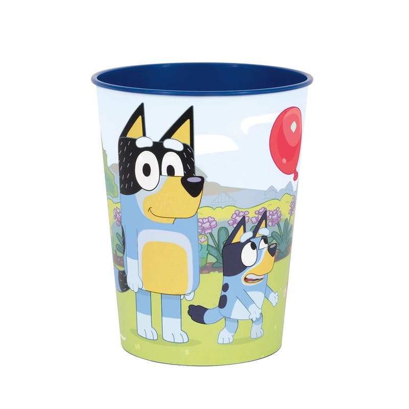 BLUEY PLSTIC CUP