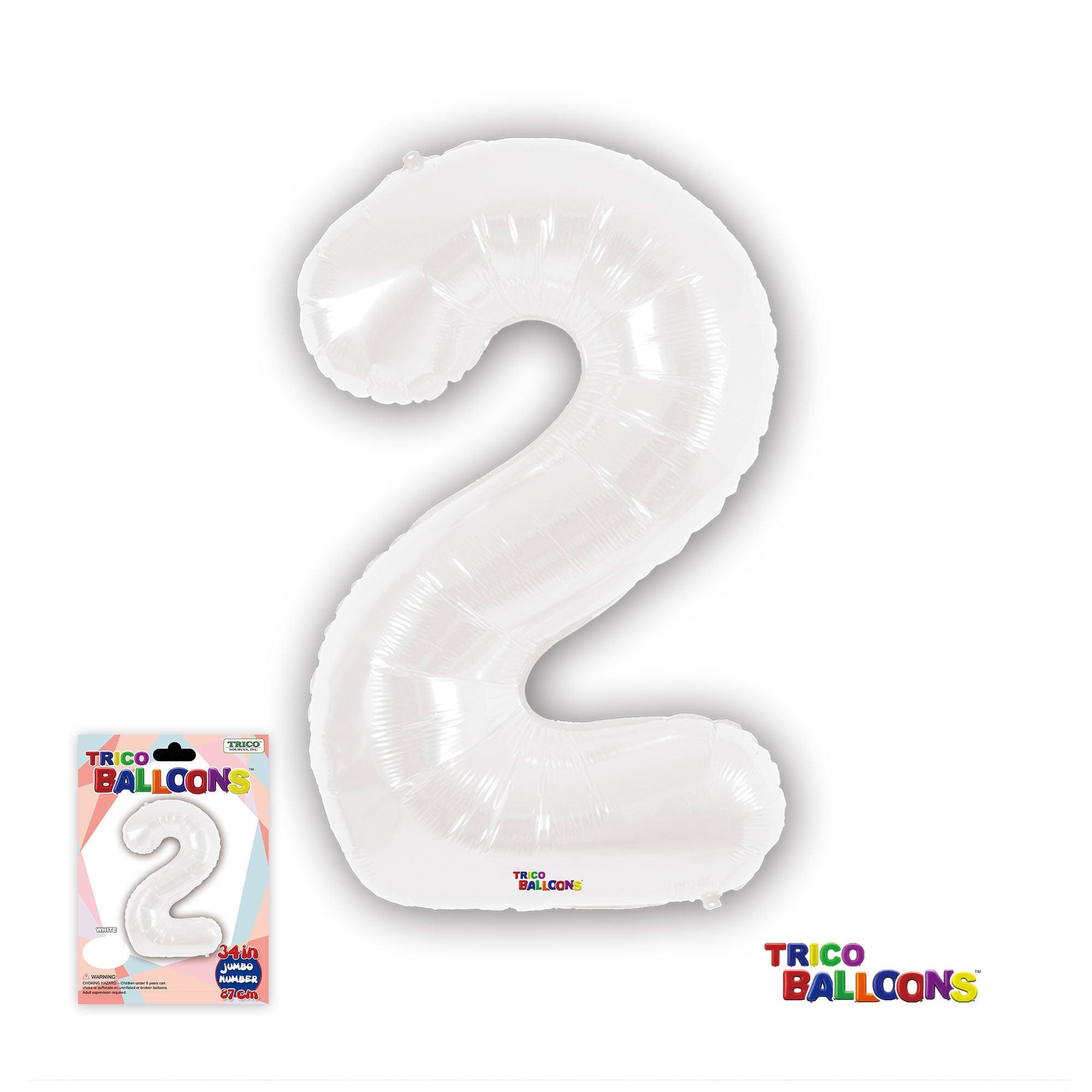 34IN WHITE SS BL