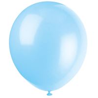 72ct Baby Blue Latex Balloons
