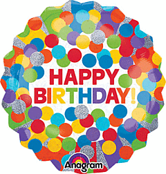 774 SS HOLO BLLN RNBW BDAY