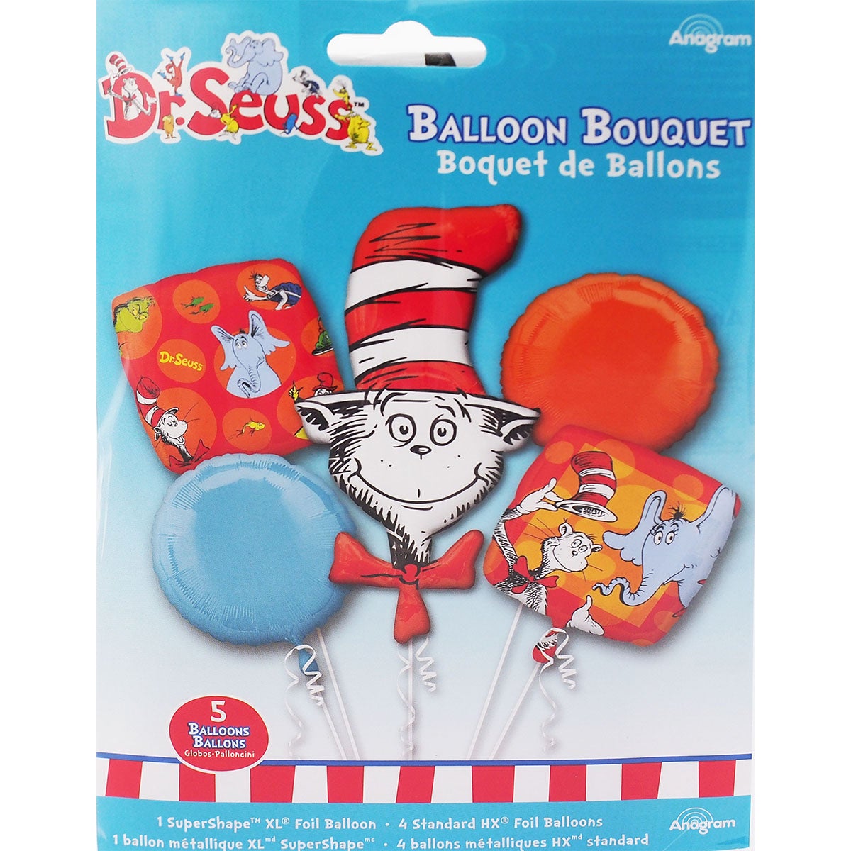 5PC BLLN BQT DR SEUSS