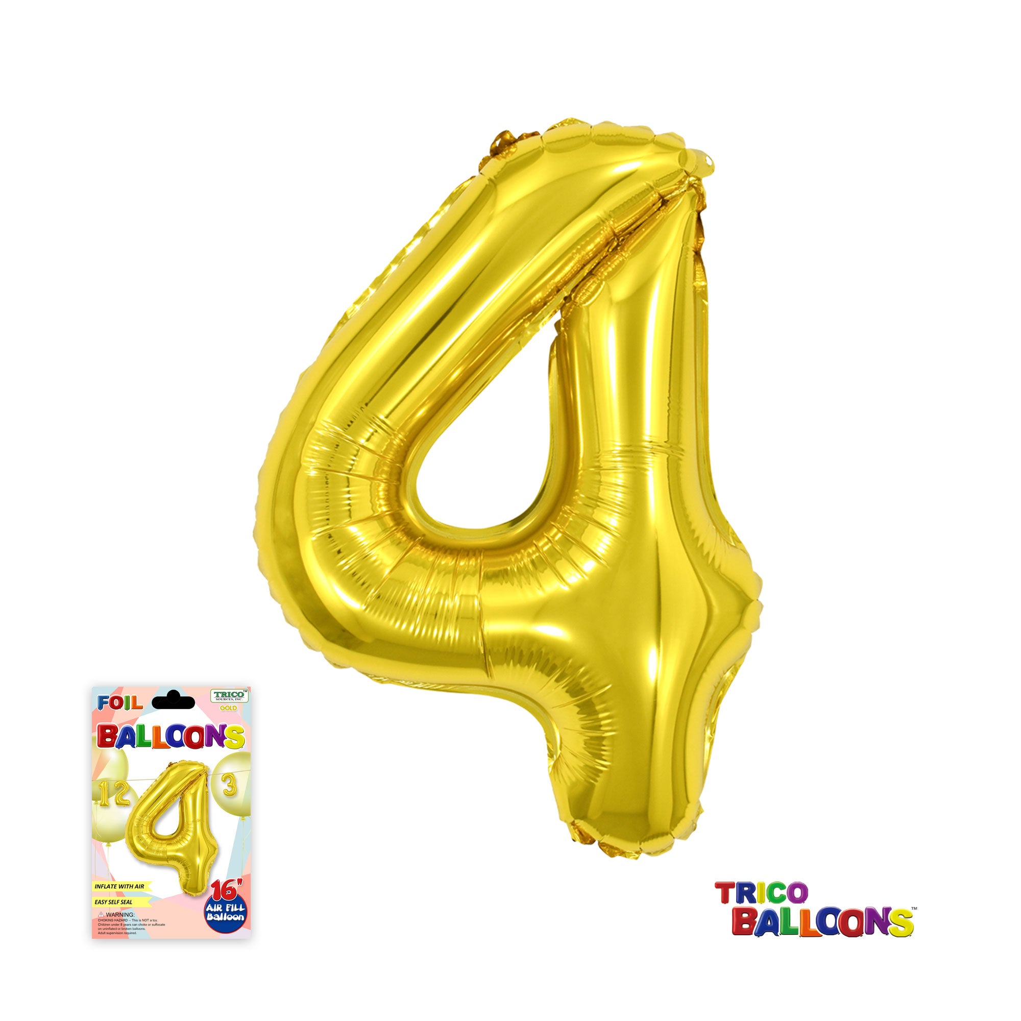 #4 A/F GOLD 16"