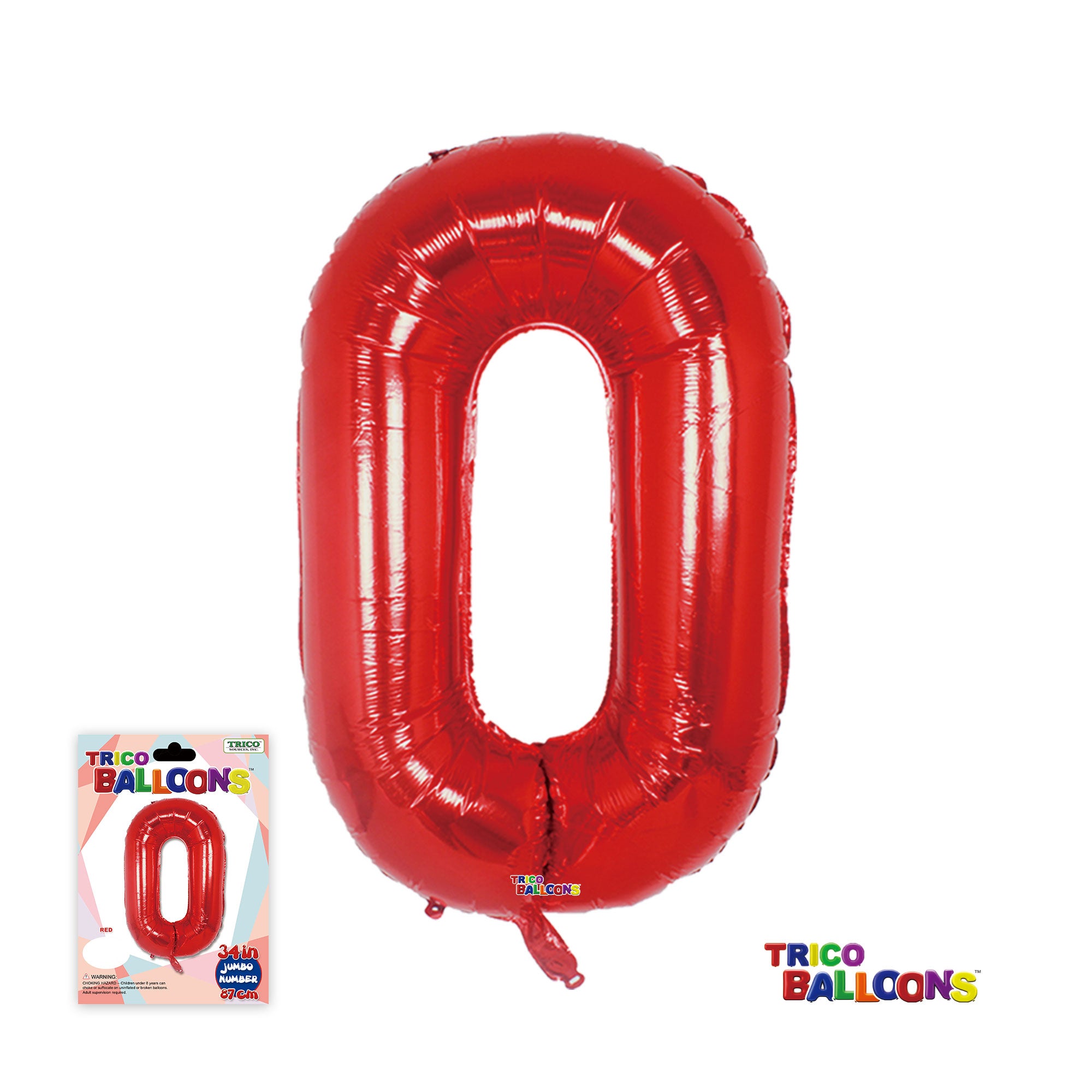 205 34IN RED 0 SS HELIUM SVR P