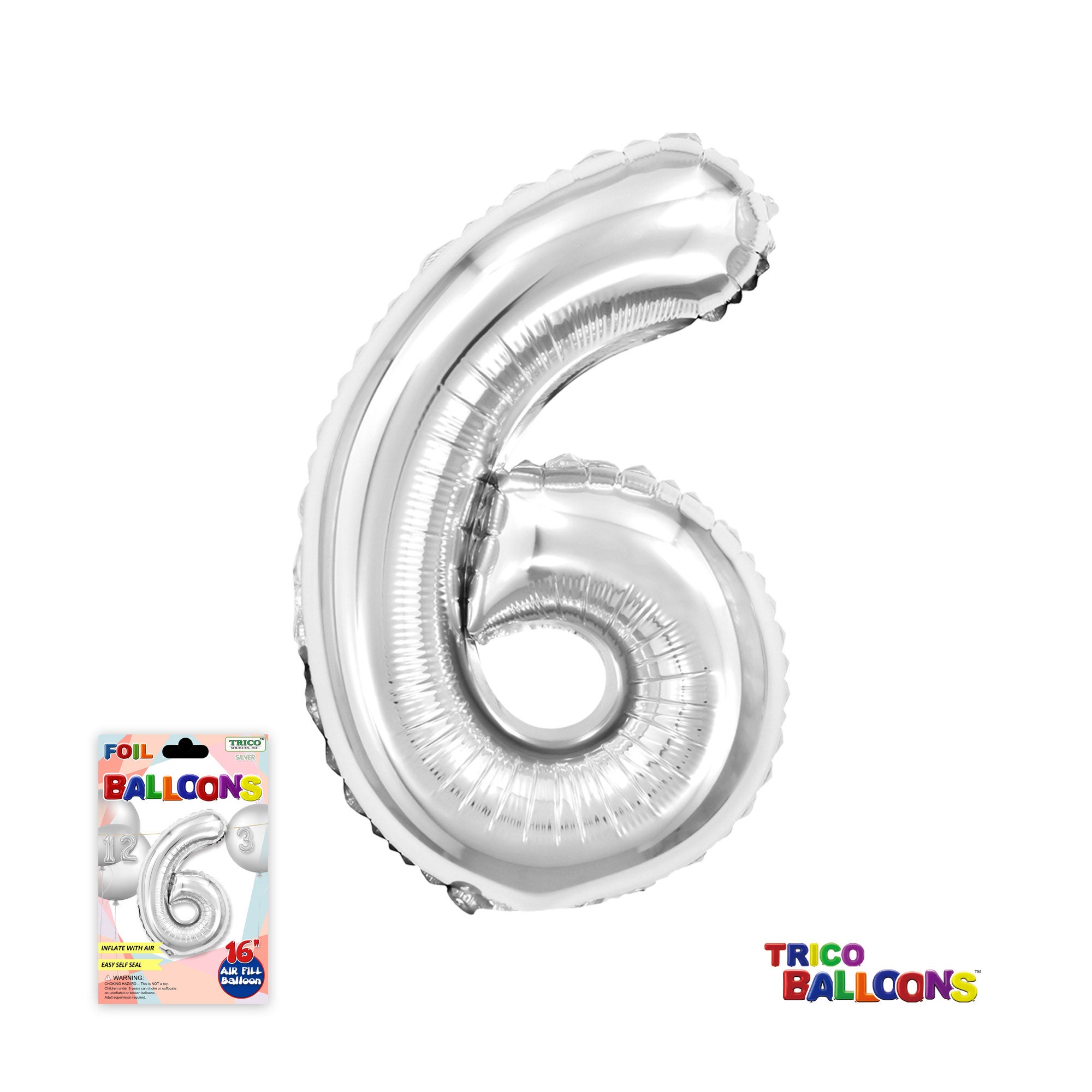 #6 A/F SILVER 16