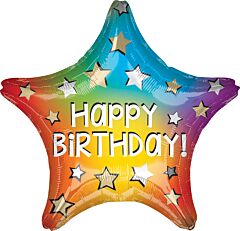 035 SD RNBW BLLN HPY BDAY STAR