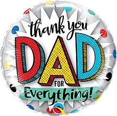 9" THANK YOU DAD