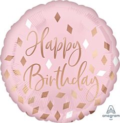 461 SD FL BLLN BLUSH BDAY