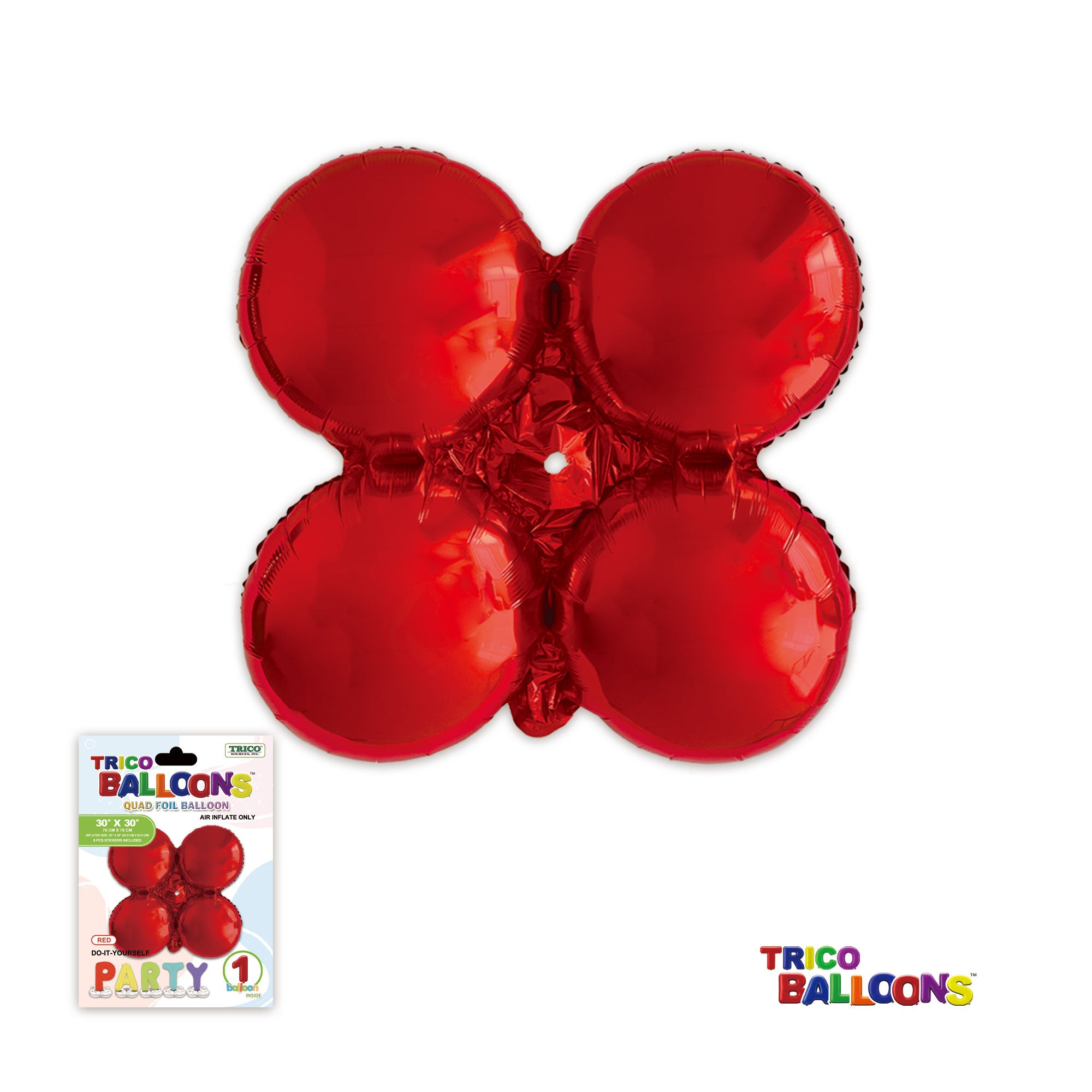 RED QUAD 17''