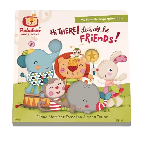 "HI THERE! ALL BE FRIENDS" FINGER BOARD BOOK