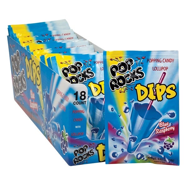 Pop Rocks Dips - Blue Raspberry