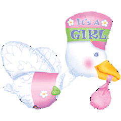 275 26IN BLLN P IT/GIRL STORK