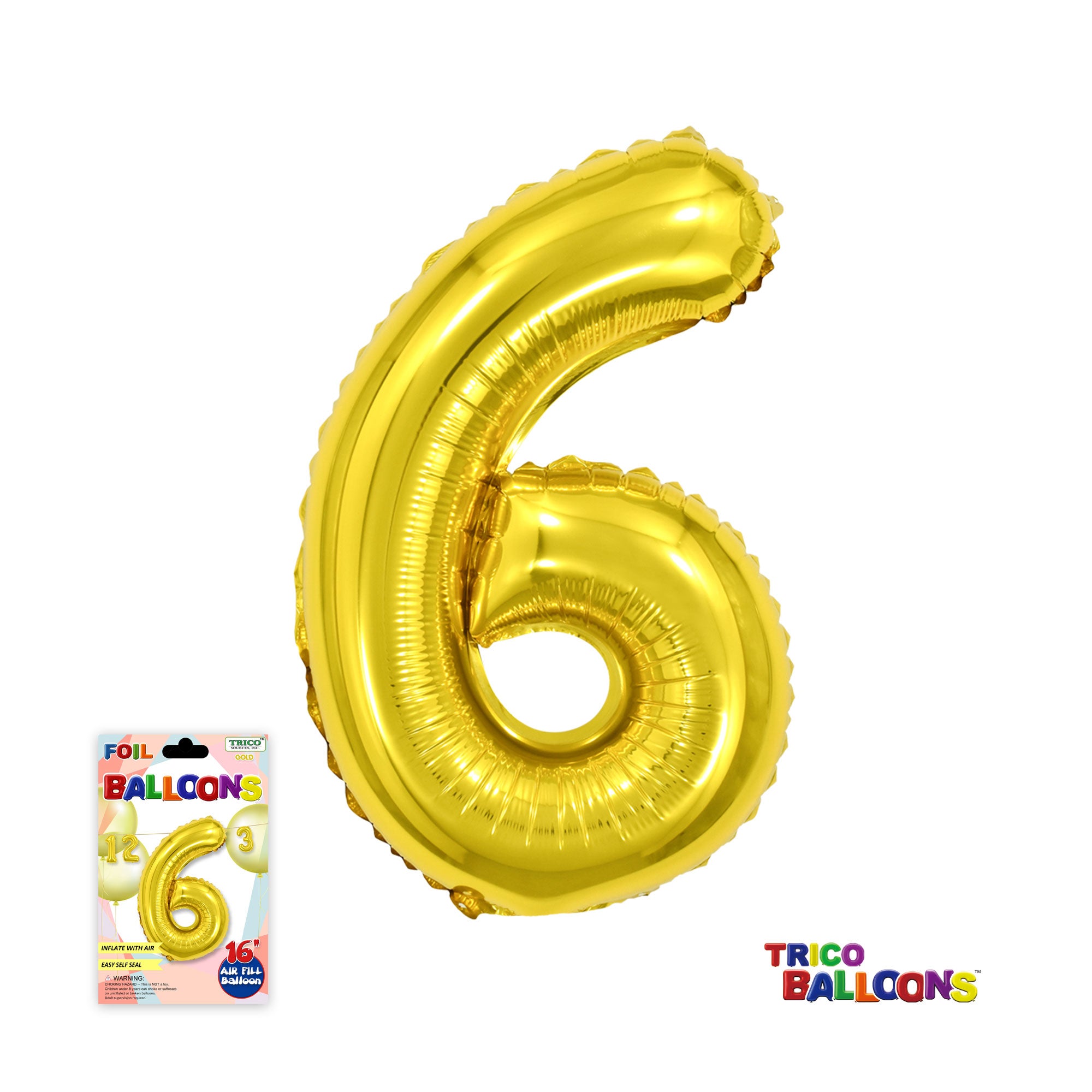 #6 A/F GOLD 16"
